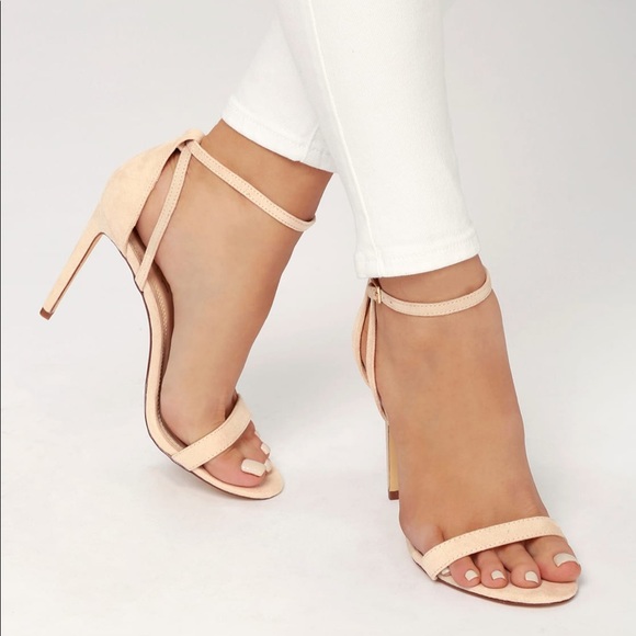 Lulus Shoes - Lulu’s Nude Heels
